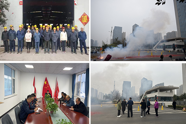 ? 鄭州市東鼎干燥設(shè)備有限公司新年復(fù)工，開(kāi)工大吉