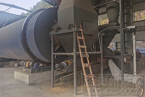 廣西果渣烘干機(jī)項目現(xiàn)場