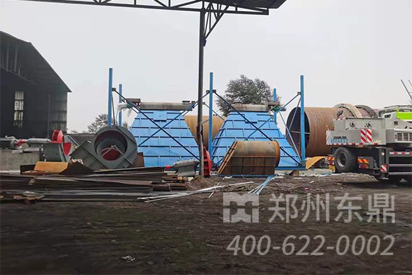 煤泥烘干機項目安裝現(xiàn)場情況
