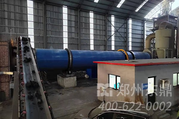 山西榆林富府谷煤泥烘干機(jī)設(shè)備基礎(chǔ)建設(shè)現(xiàn)場