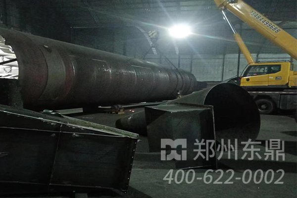 山西彬縣高產(chǎn)量煤泥烘干機(jī)安裝現(xiàn)場